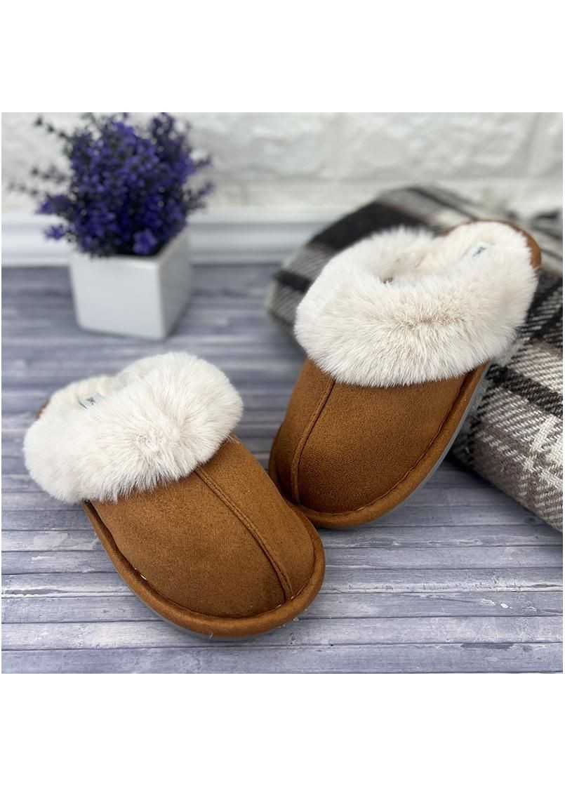 Коричневые тапочки жiночi кiмнатнi стиль угг е-0018694-6 коричневi Jomix