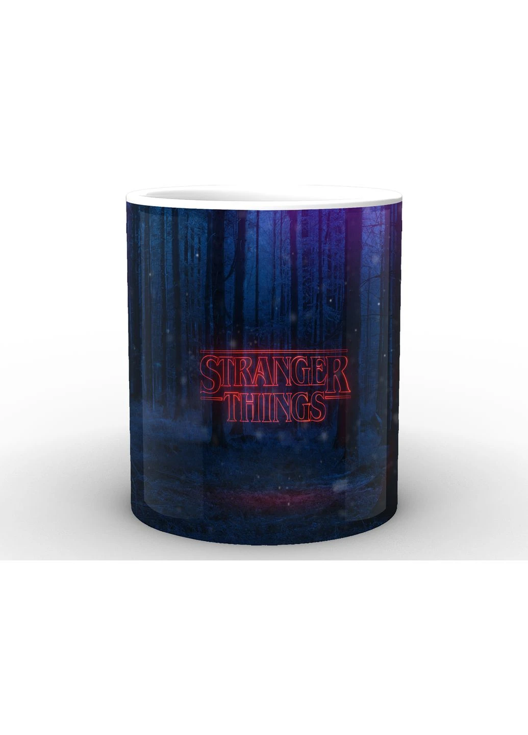 Чашка с принтом Stranger Things Очень странные дела лого ST.02.017 Кружка керамическая 0,33 GeekLand (378961276)