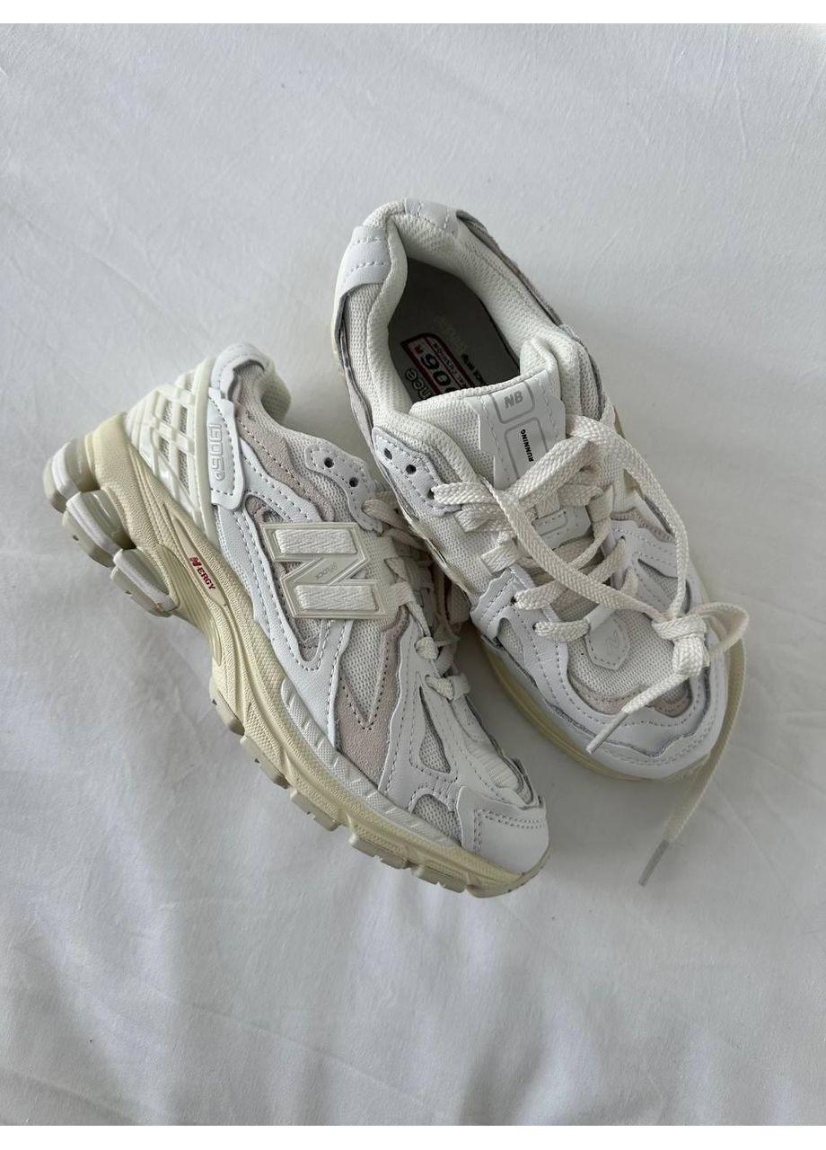 Бежеві Осінні кросівки чоловічі new balance 1906 white leather нью беланс 1906 No Brand