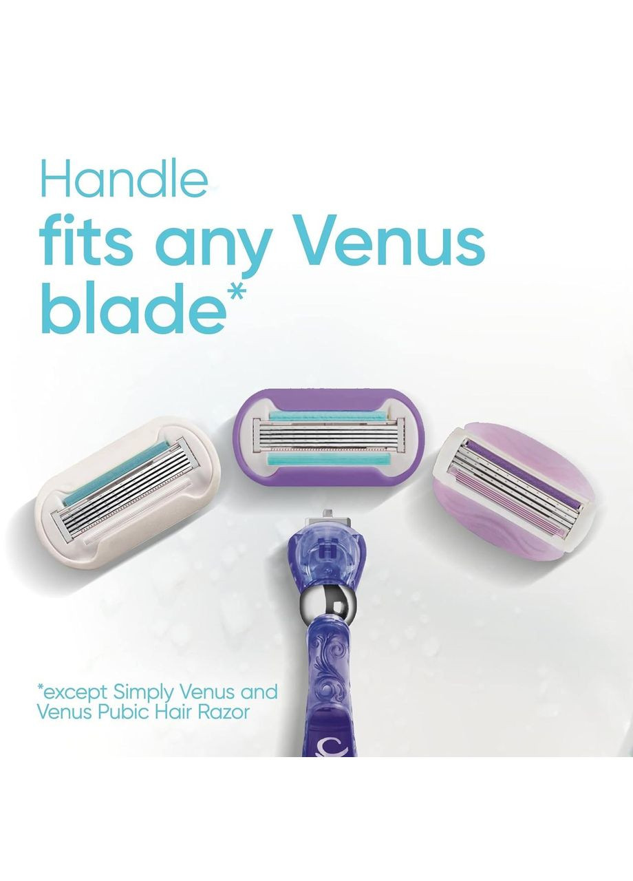 Змінні картриджі для гоління (Леза) жіночі Deluxe Smooth Swirl 2 шт Venus (346493649)