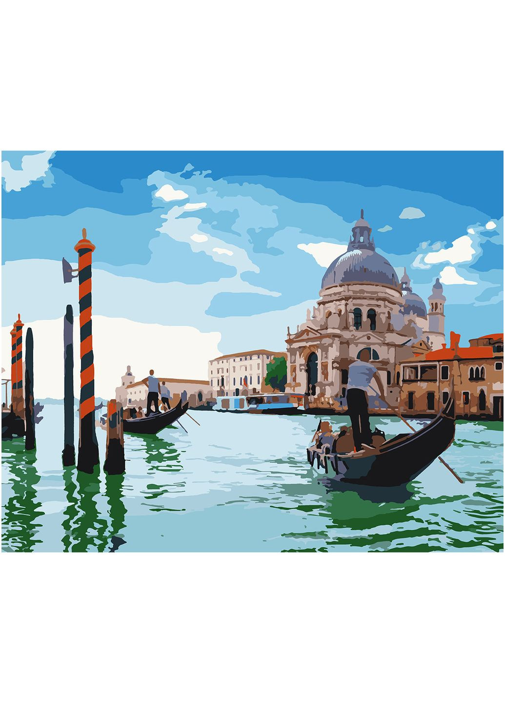 Картина по номерам 40х50 Венеция Santi (284121711)