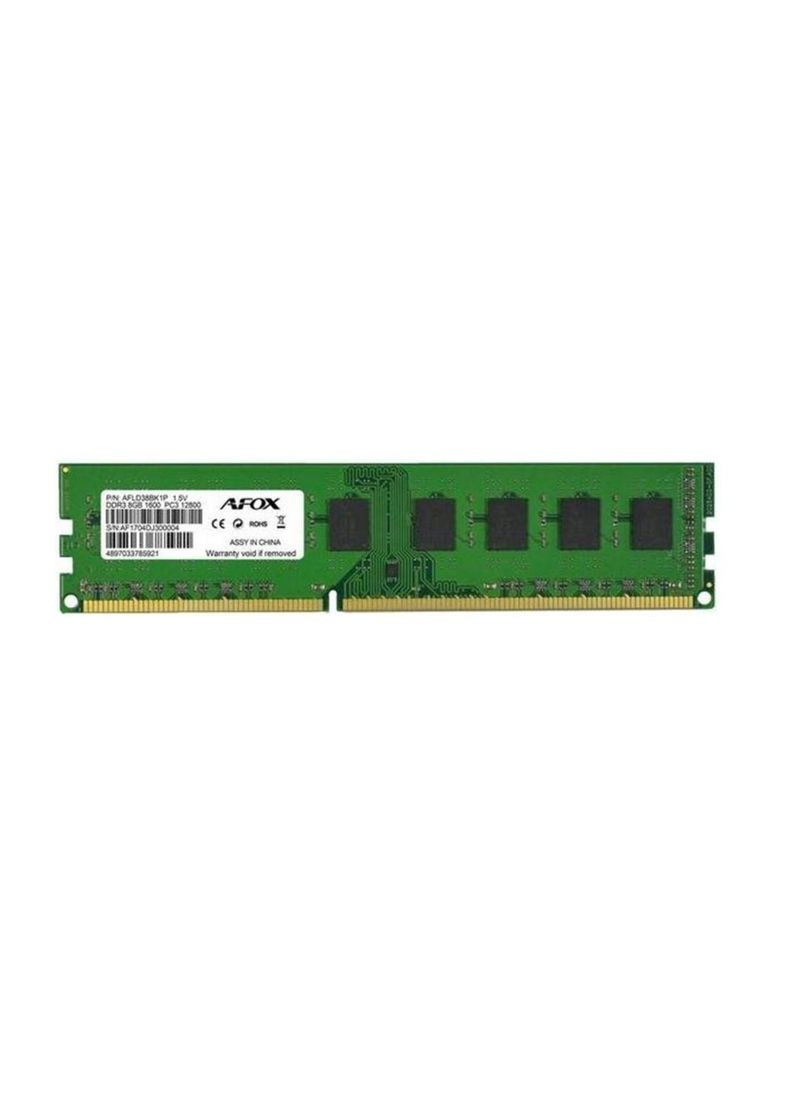 Оперативна пам'ять DDR3 8G 1600MHz (box) AFLD38BK1P AFOX (279553757)