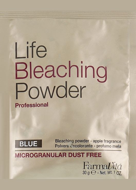 Обесцветительная пудра Life Bleaching Powder Blue 500g (62449-132416) FarmaVita (368623618)