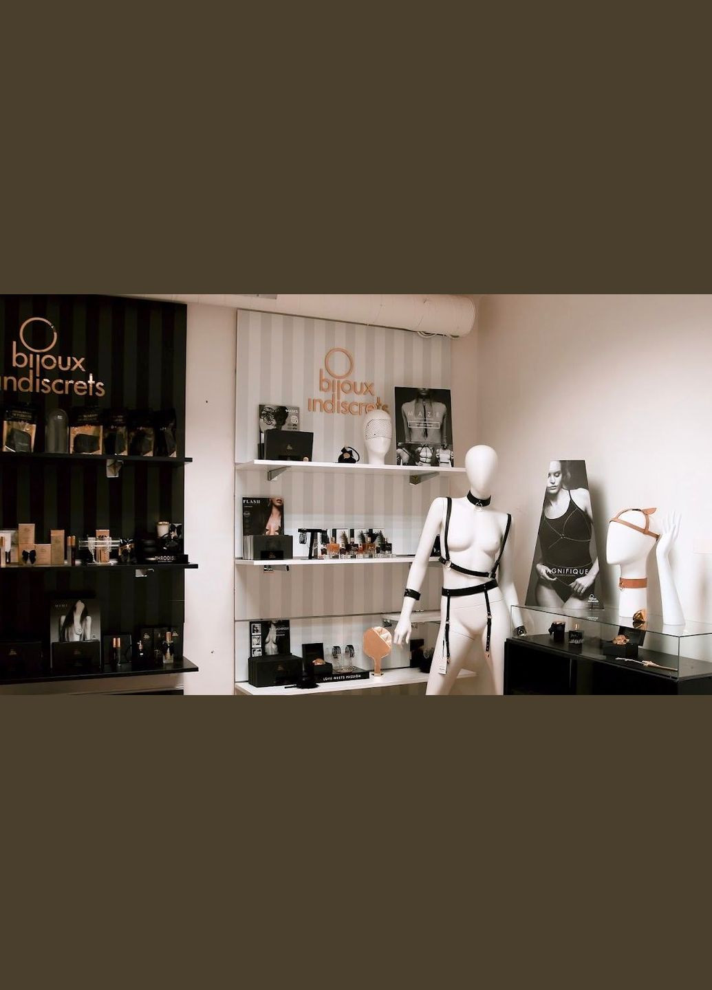 Портупея з екошкіри Indiscrets Maze – Cross Cleavage Bijoux (334709697)