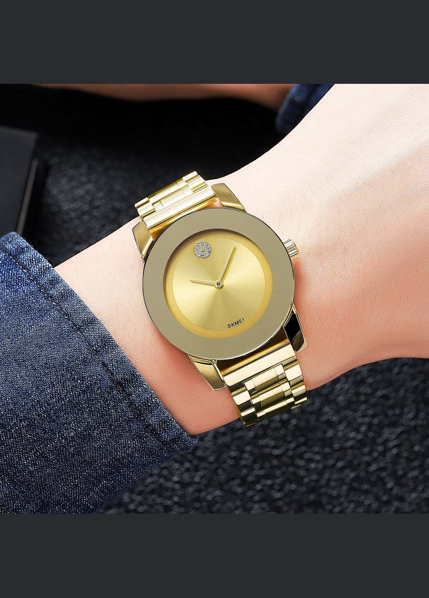 2176GD Gold кварцевый классический Skmei (323201565)