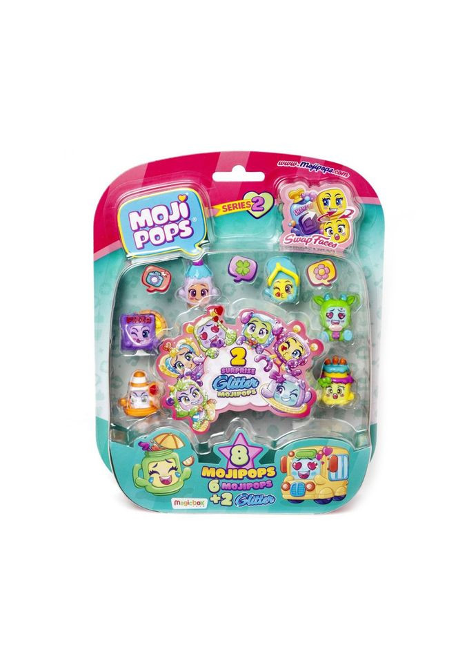 Набір фігурок Сяючий сюрприз S2 PMP2B816IN00, 8 фігурок Moji Pops (315812298)