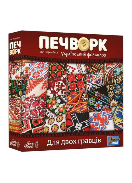 Настольная игра Patchwork Печворк. Украинский фольклор (LOB2412UA) Lord of Boards (367059827)