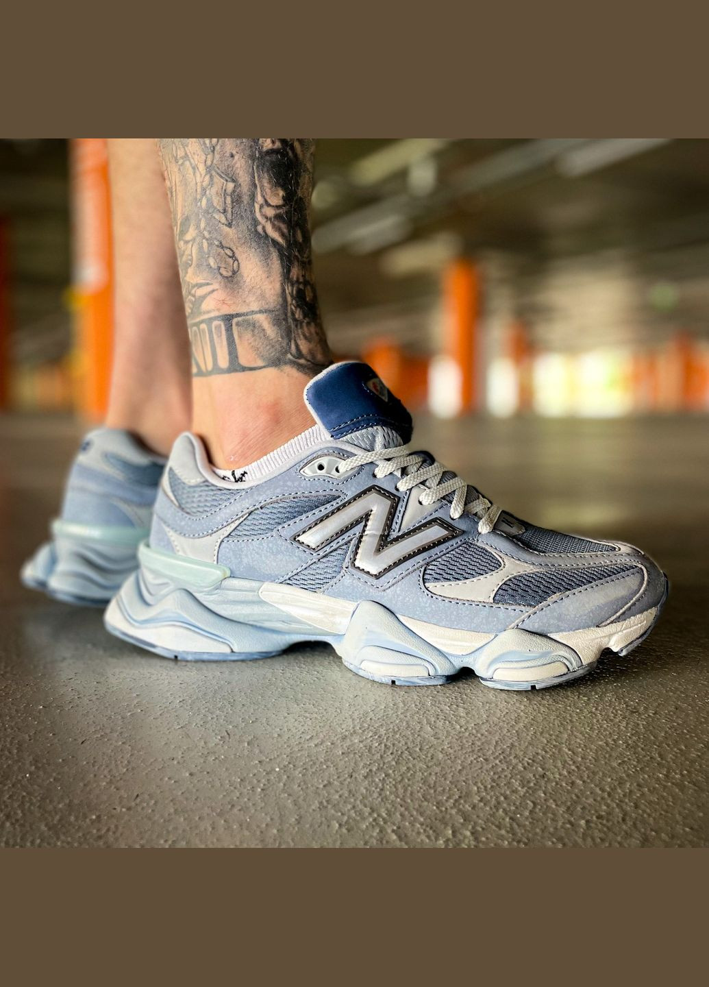 Сірі Осінні кросівки чоловічі і жіночі new balance 9060 arctic grey | нью баланс 9060 сірі No Brand