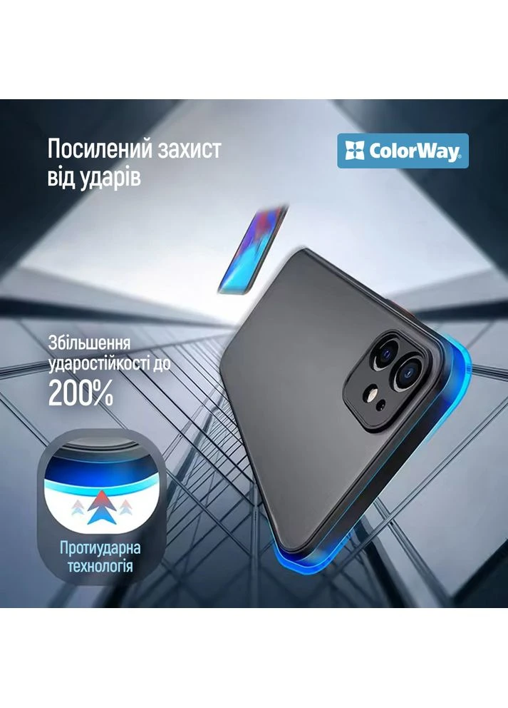Чохол Smart Matte для Oppo Reno13 F Black (CW-CSMOR13F-BK) Colorway (336146872)