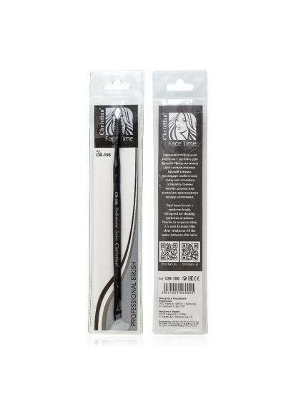 Кисточка для бровей Facetime Prof двухсторонняя CB-106 Christian (367986368)