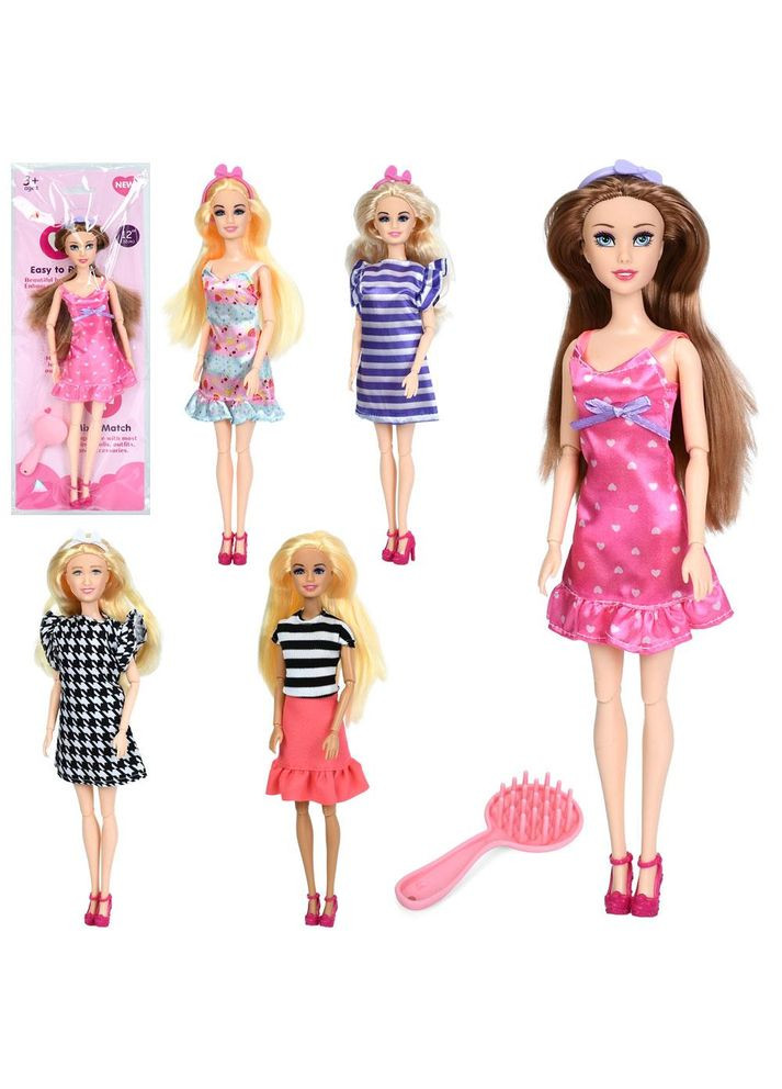 Кукла шарнирная, 5 видов, в пакете (A813B-1-2-3-10-11) Limo Toy (360739745)