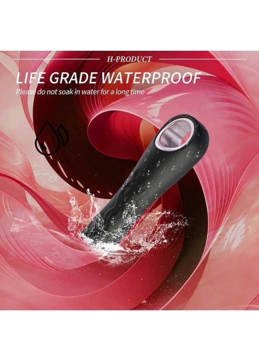 Вибратор для стимуляции точки G Lastic Nyx USB Черный No Brand (368893607)