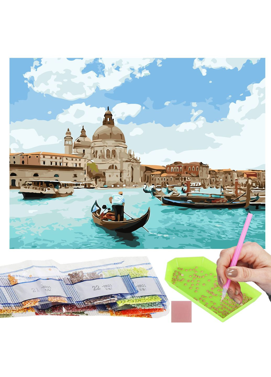 Набор алмазной мозаики (вышивки) 40 x 30 см DP0026 Springos (314693108)