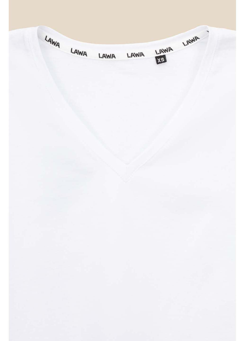 Белая демисезон футболка LAWA