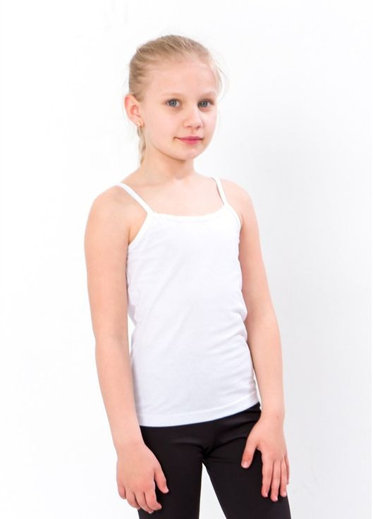 Майка для девочек с кружевом HC (h001-9616-000) No Brand (308790524)