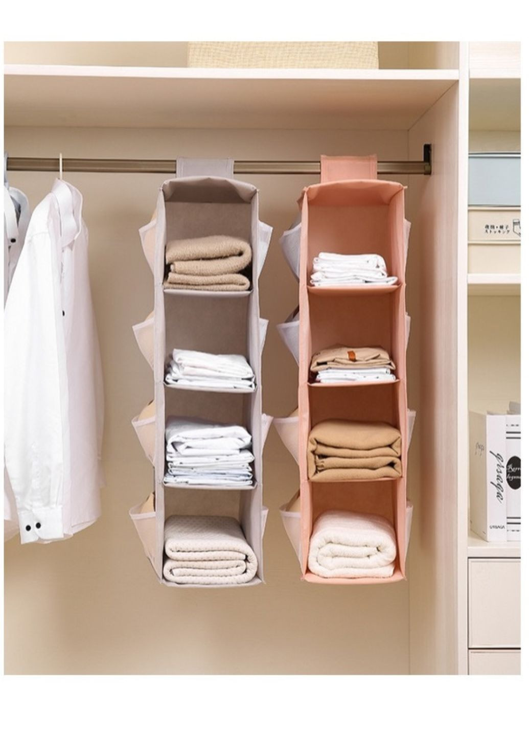 Підвісний органайзер для шафи Блакитний, 2 відділення (ОДв-401-13) No Brand (370866922)