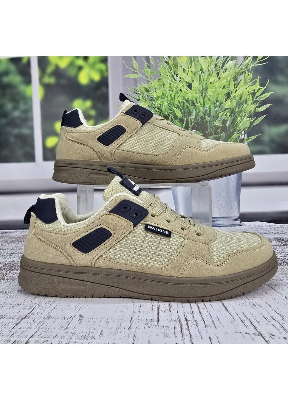 Песочные демисезонные кроссовки мужские Fashion