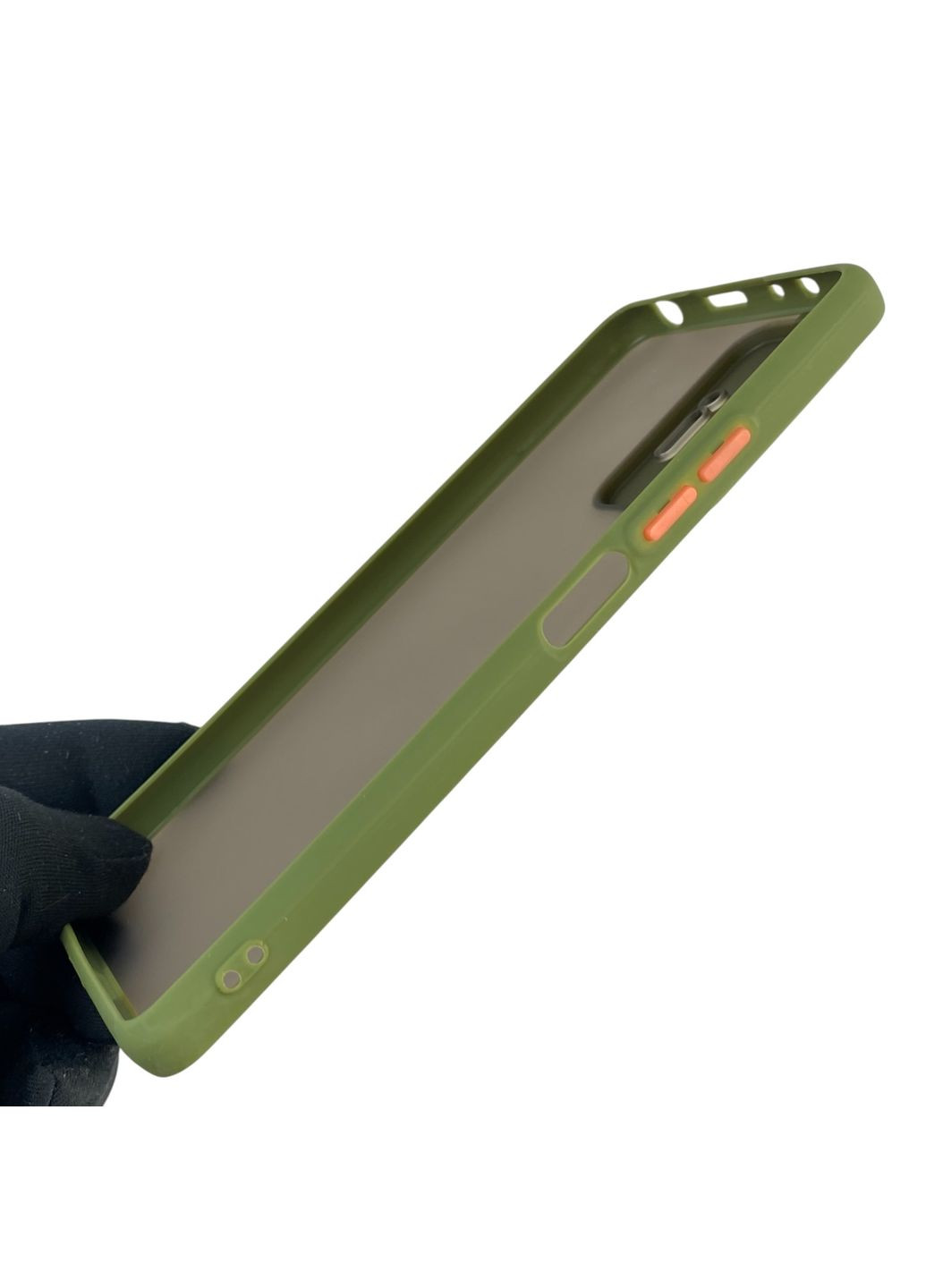 Чохол для телефона Redmi Note 10 Pro 4G з високими бортами із захистом камери на сяомі редмі нот 10 про 4г зелений Xiaomi (366389994)