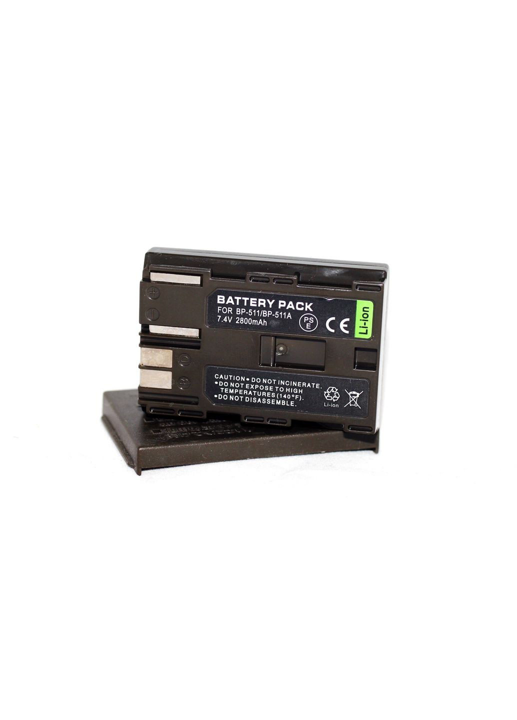 Аккумулятор для фотоаппаратов и видеокамер BP-511a (аналог) - 2800 ma Canon (369558199)