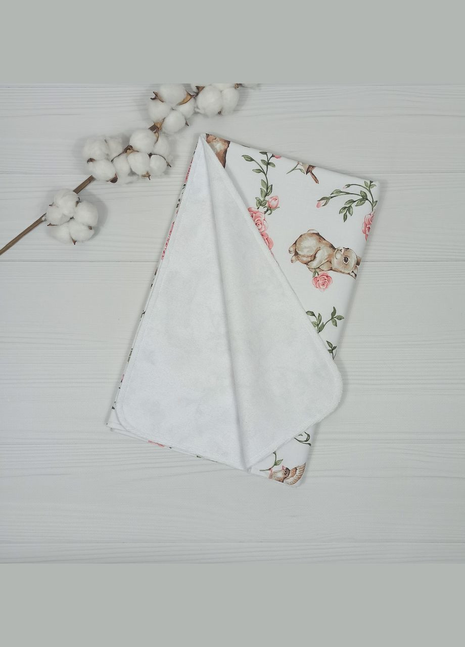 Букет из пеленок для младенцев a.l.babybox Зверюшки в розах No Brand (338837870)