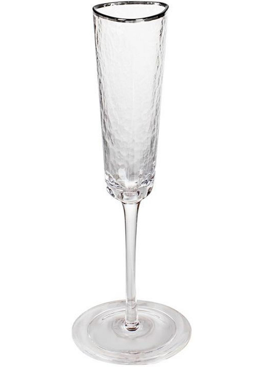 Набор 4 фужера Monaco Ice бокалы для шампанского, стекло Bona (279324738)