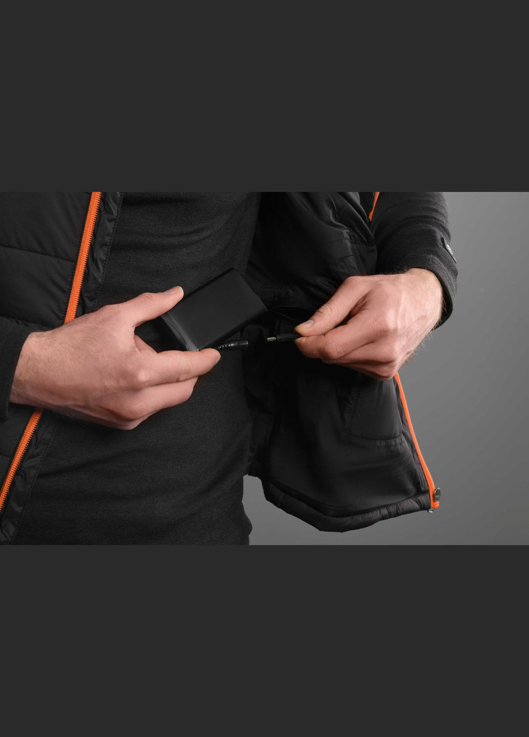 Жилет с подогревом Heat Power Plus Black с капюшоном, размер XXL 2E Tactical (316466328)