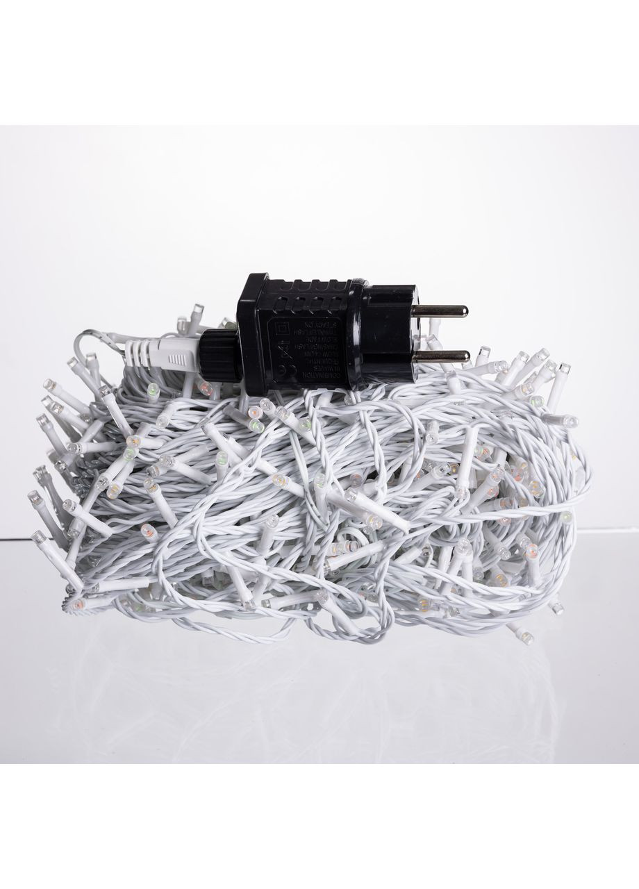 Гирлянда Рождественская фея уличная 50 м 500 LED белый провод Мультиколор CF500L50MWML (A-040663) Garlando (366239091)