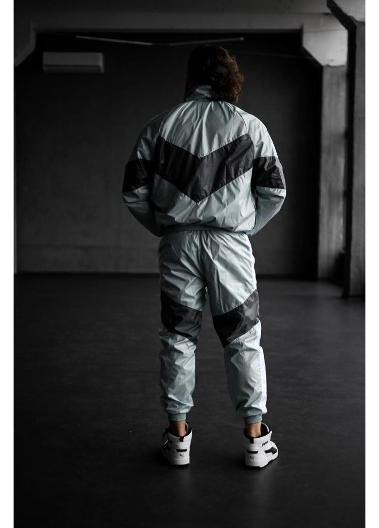 Осенний зеленый спортивный костюм с брюки кофты плащевки. No Brand (370965222)