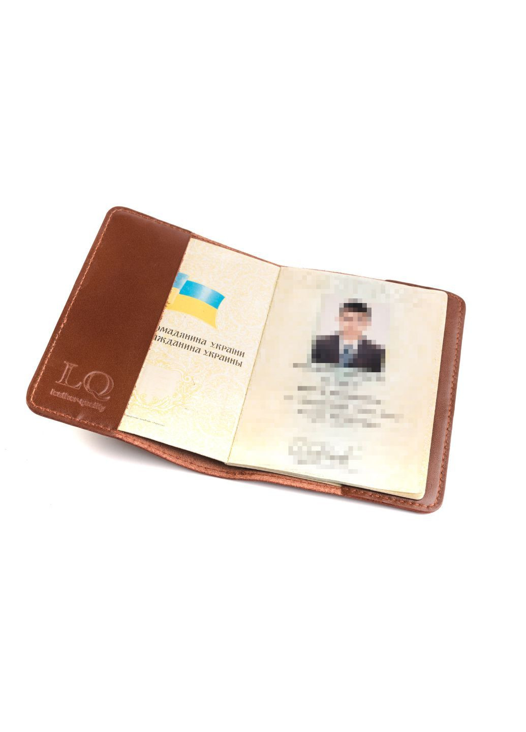 Обкладинка для паспорта натуральна шкіра. LQ 101220 (278649341)
