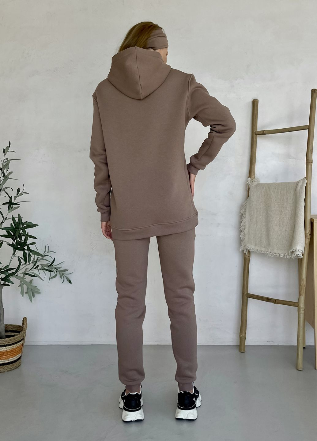 Теплое зимнее женское худи на флисе (солоха в подарок) Merlini Рона (304024262)