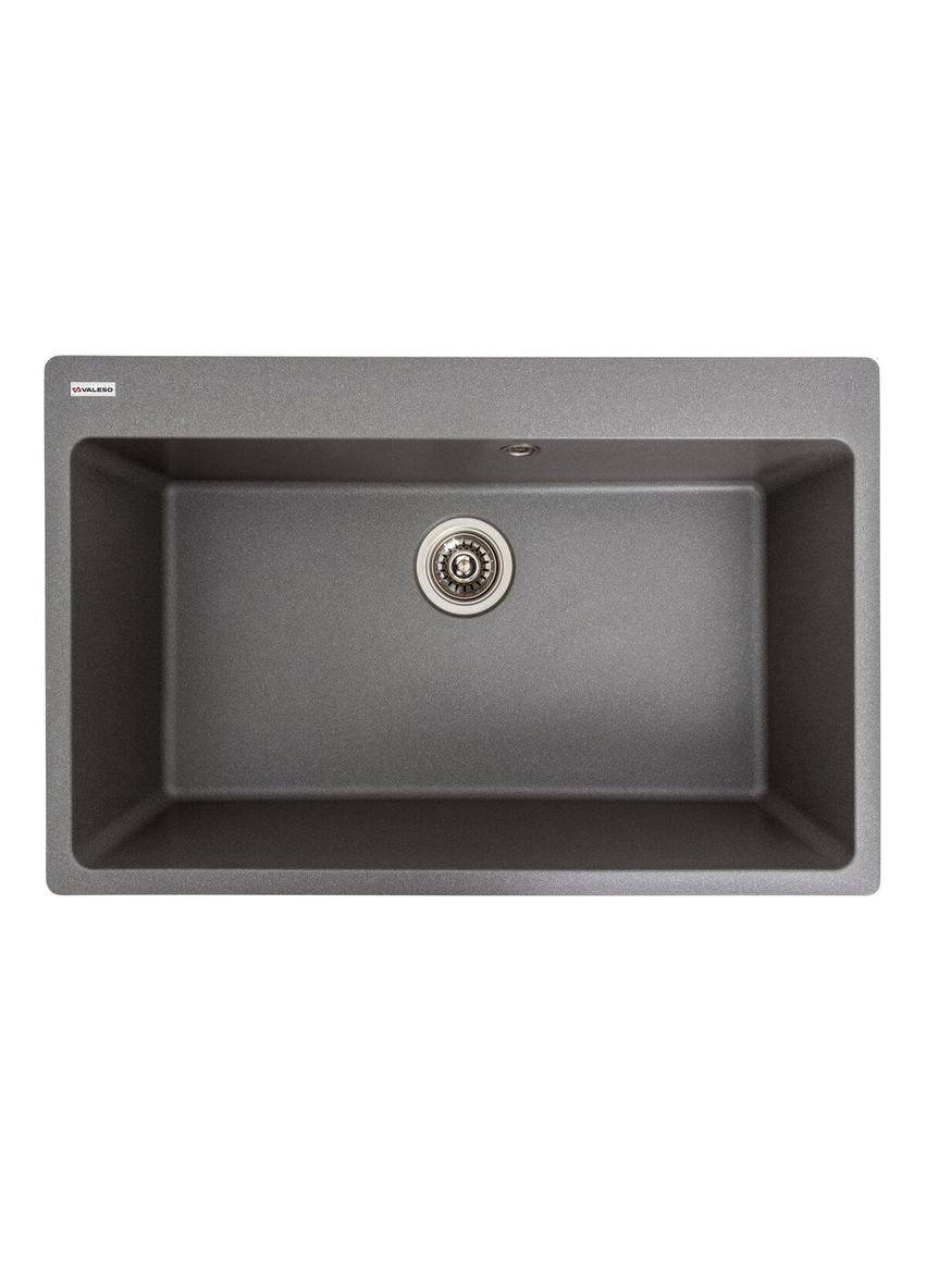 Гранитная мойка для кухни BOGEMA 7850 матовая Серый муссон Valeso (365877833)