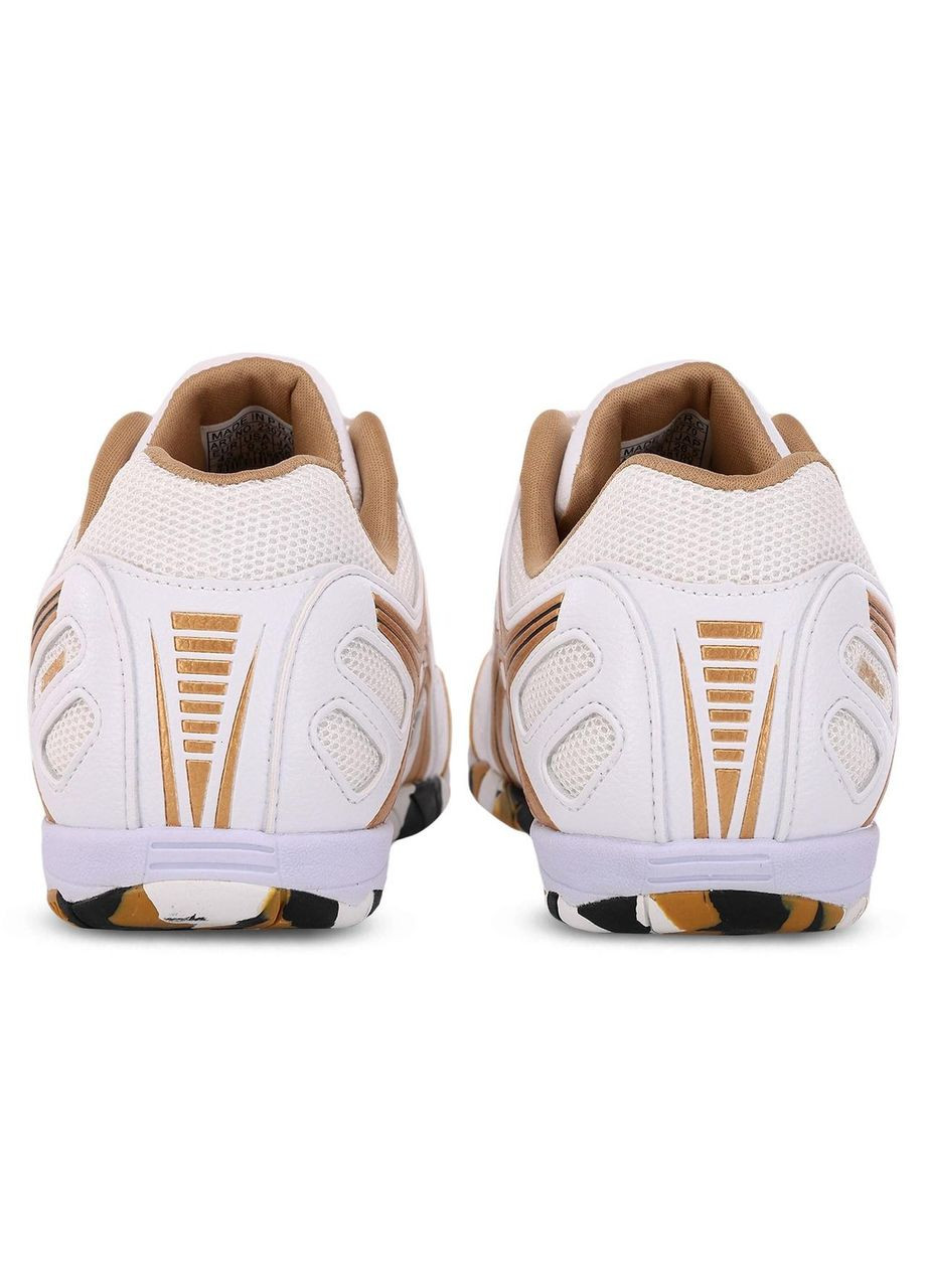 Футзалки взуття для міні-футболу 230770-5 Білий-золотий Difeno (344559360)