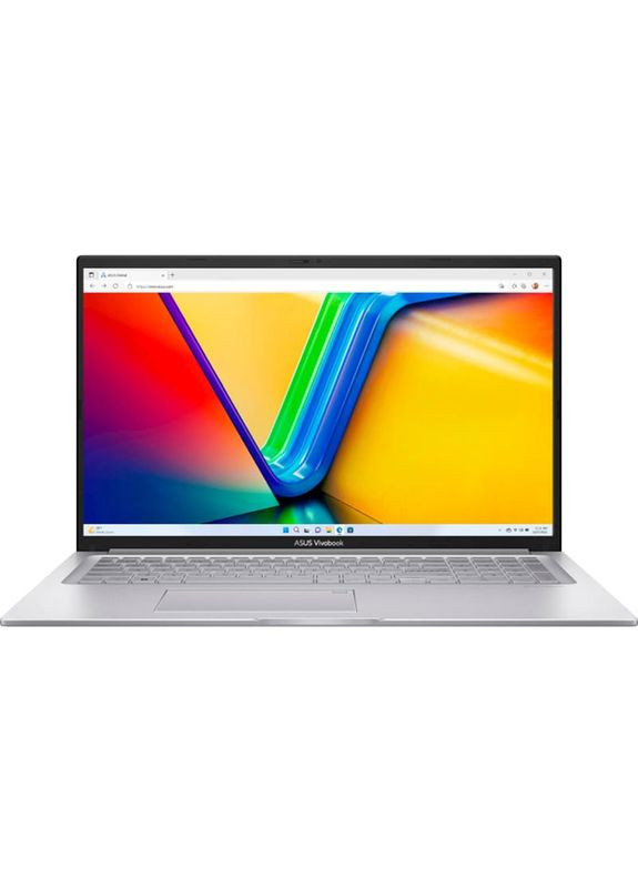 Ноутбук Vivobook 17 X1704VA-AU665 Cool Silver (90NB10V1-M00SP0) Asus (341485042)