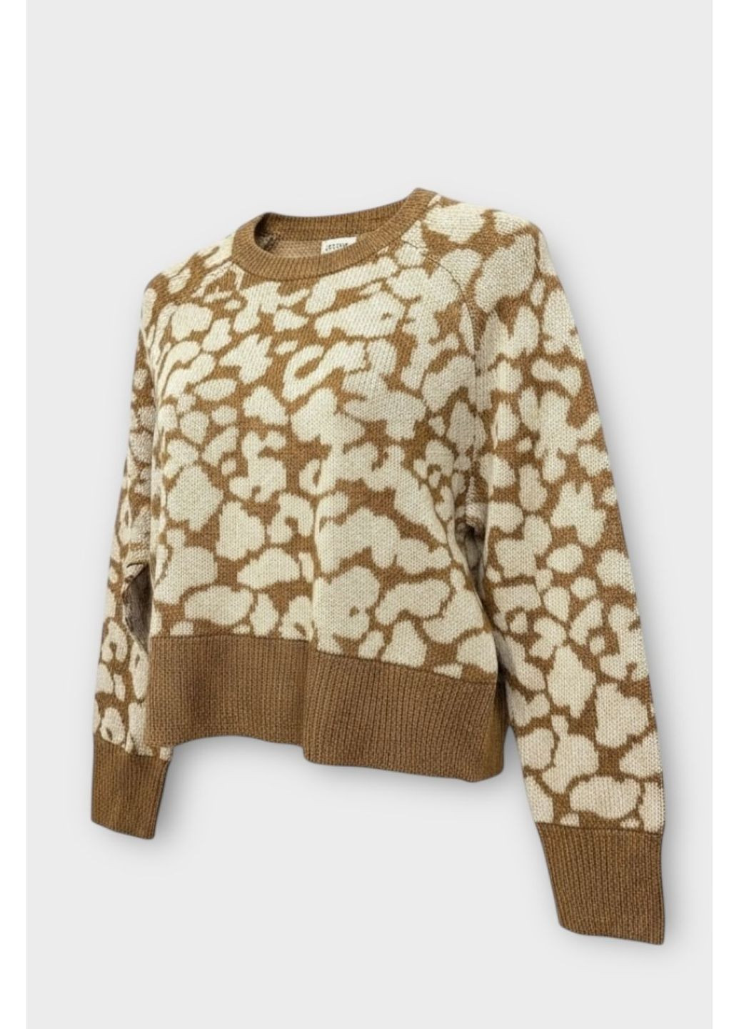 Комбинированный демисезонный джемпер J.Crew