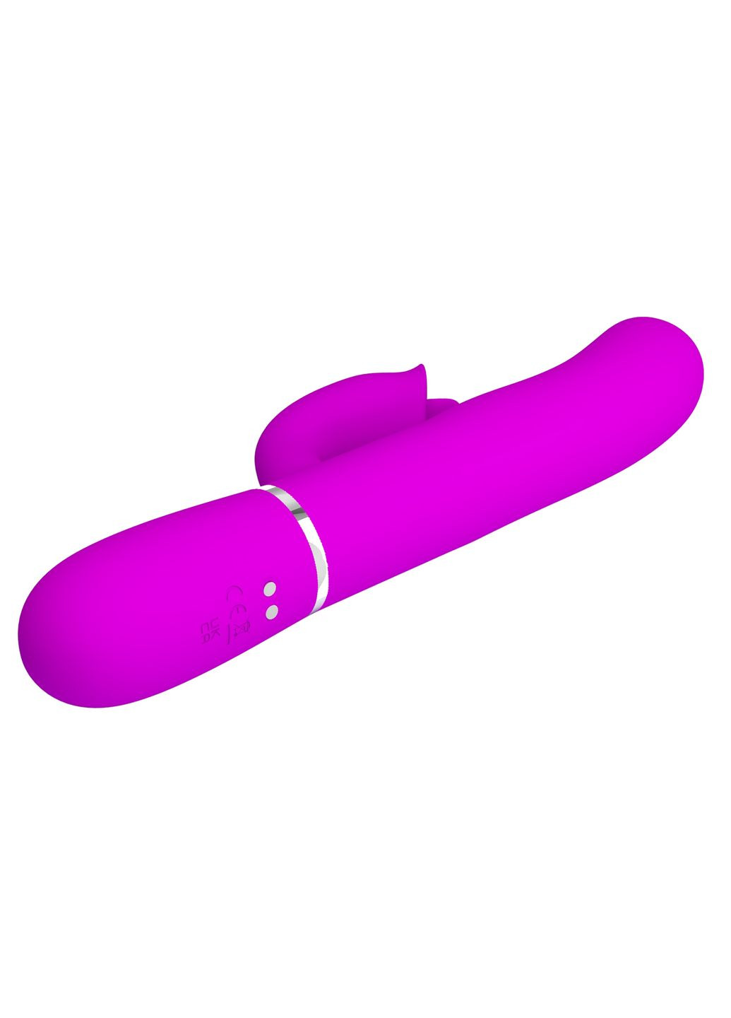 Вибратор-кролик Gigiс со стимулятором язычком,, 22.8 х 3.4 см Pretty Love (361670155)