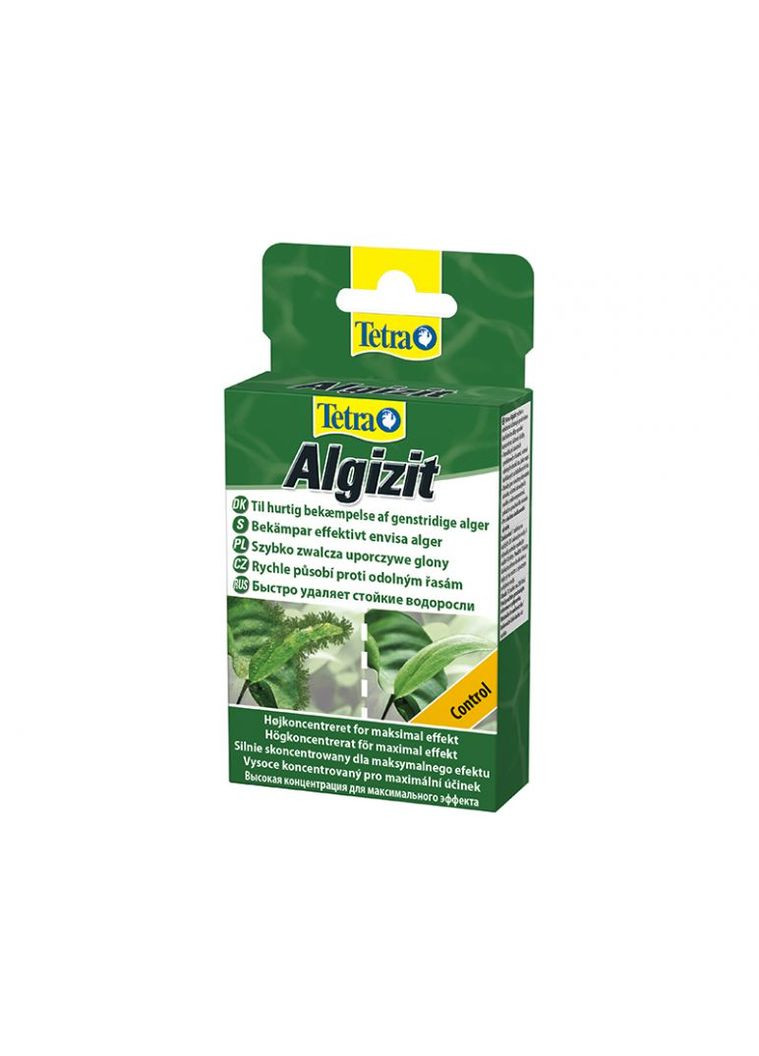 Algizit 10 таблеток на 200 литров, средство против водорослей Tetra (292257797)