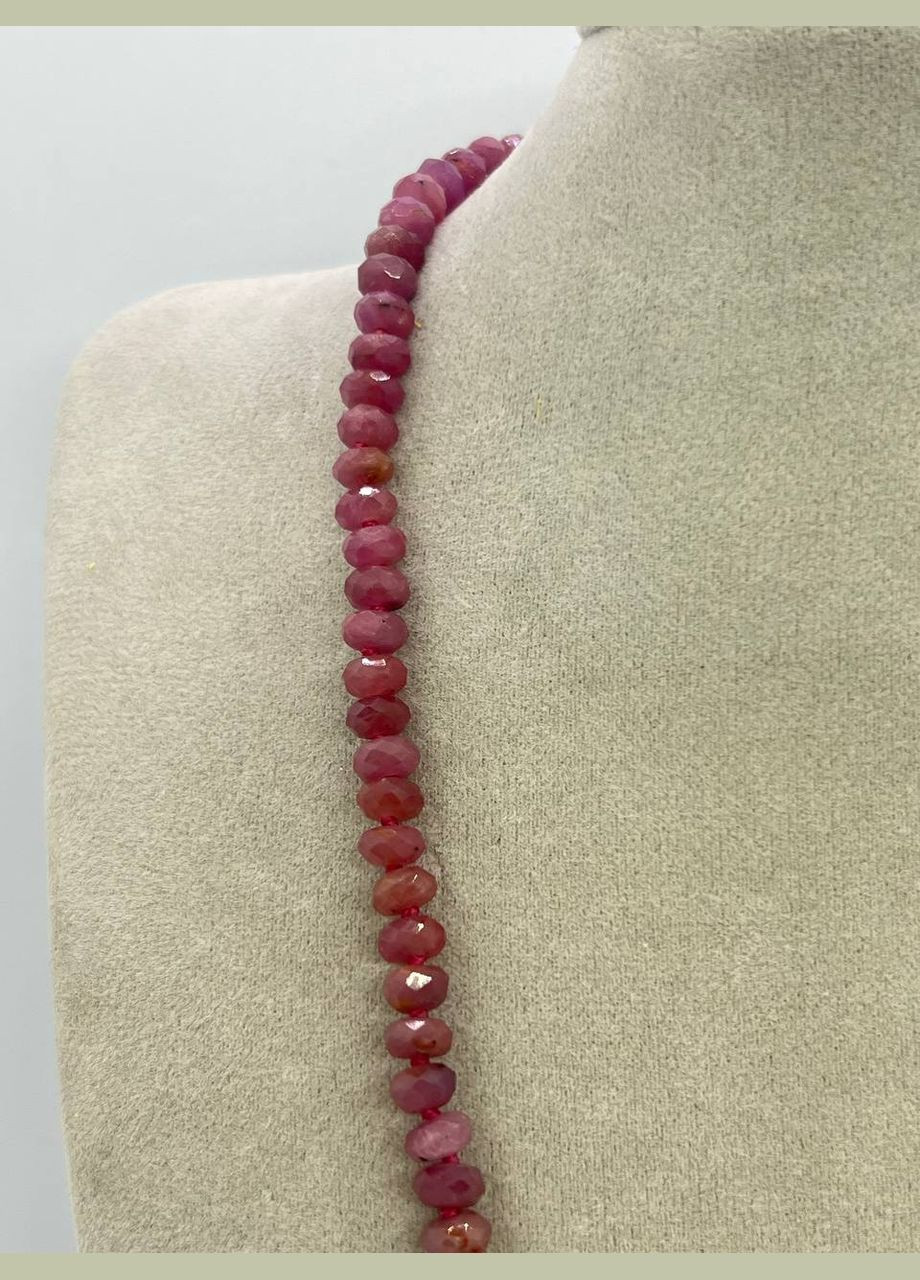 Намисто рубін 42 см 29 гр No Brand (315789065)