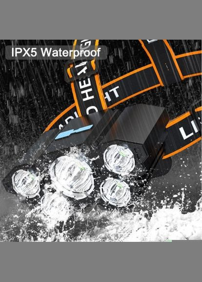 Налобный перезаряжаемый фонарь 5 LED F-T21 MJX (297707772)