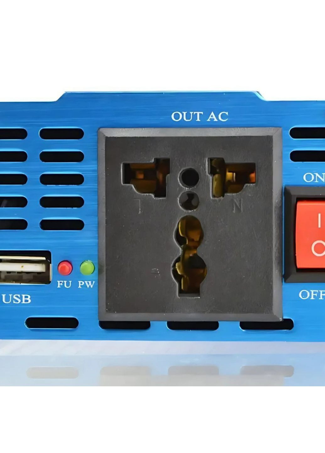 Инвертор преобразователь чистая синусоида AC/DC sine 600вт 12V до 1200 Вт 220w алюминиевый корпус UKC (370639667)