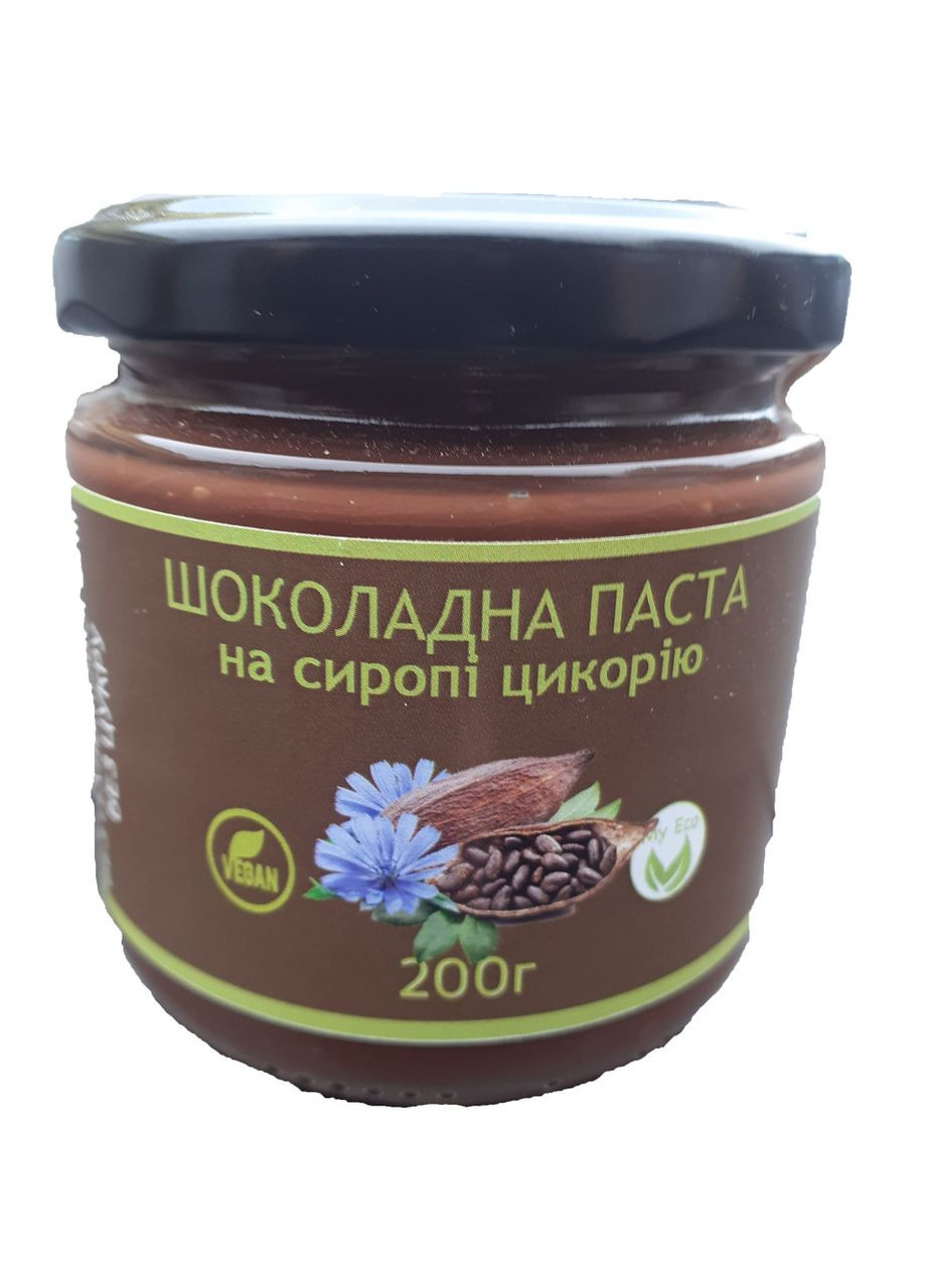 ПАСТА ШОКОЛАДНА на сиропі цикорія 1200г Без цукру No Brand (322871558)