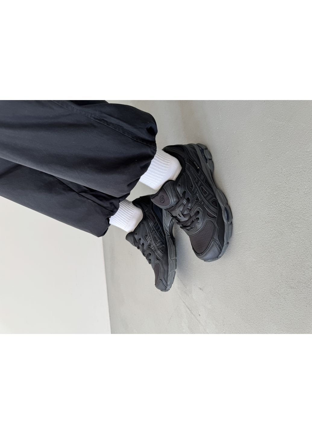 КРОСІВКИ ЖІНОЧІ ASICS GEL-NYC BLACK GORE-TEX АСІКС ГЕЛЬ НЮК No Brand чорні демісезони (367174842)