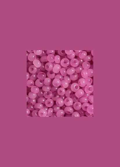 Бисер чешский Алебастровый 419 / 02192 калибр 10/0 Лиловый светлый Упаковка 5 грамм Preciosa (316918152)