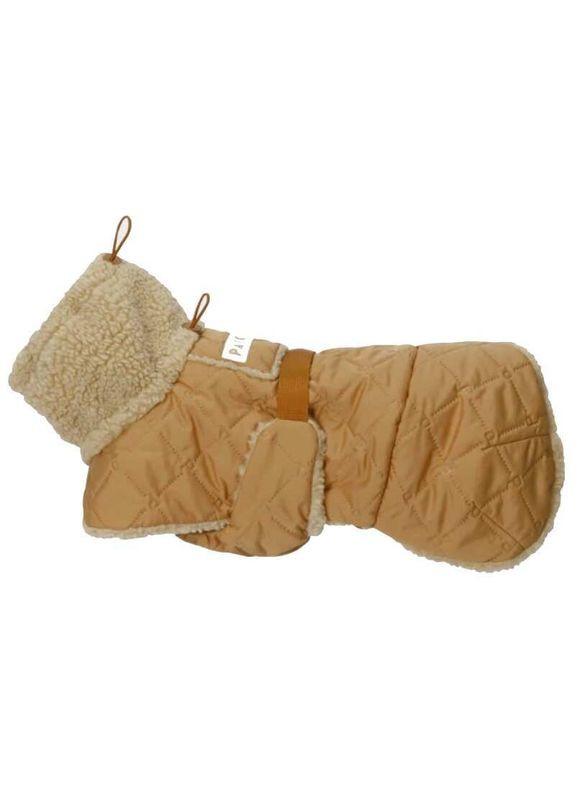 Quilted Sherpa - Куртка бежева для собак - 35 см Paikka (369719608)