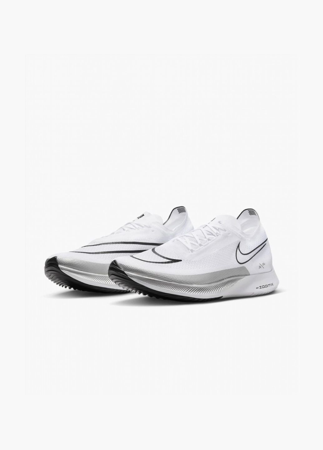 Белые всесезонные кроссовки унисекс streakfly white dj6566-101 Nike