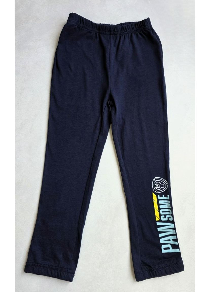 Серая всесезон детская пижама с длинным рукавом для мальчиков Paw Patrol Піжама