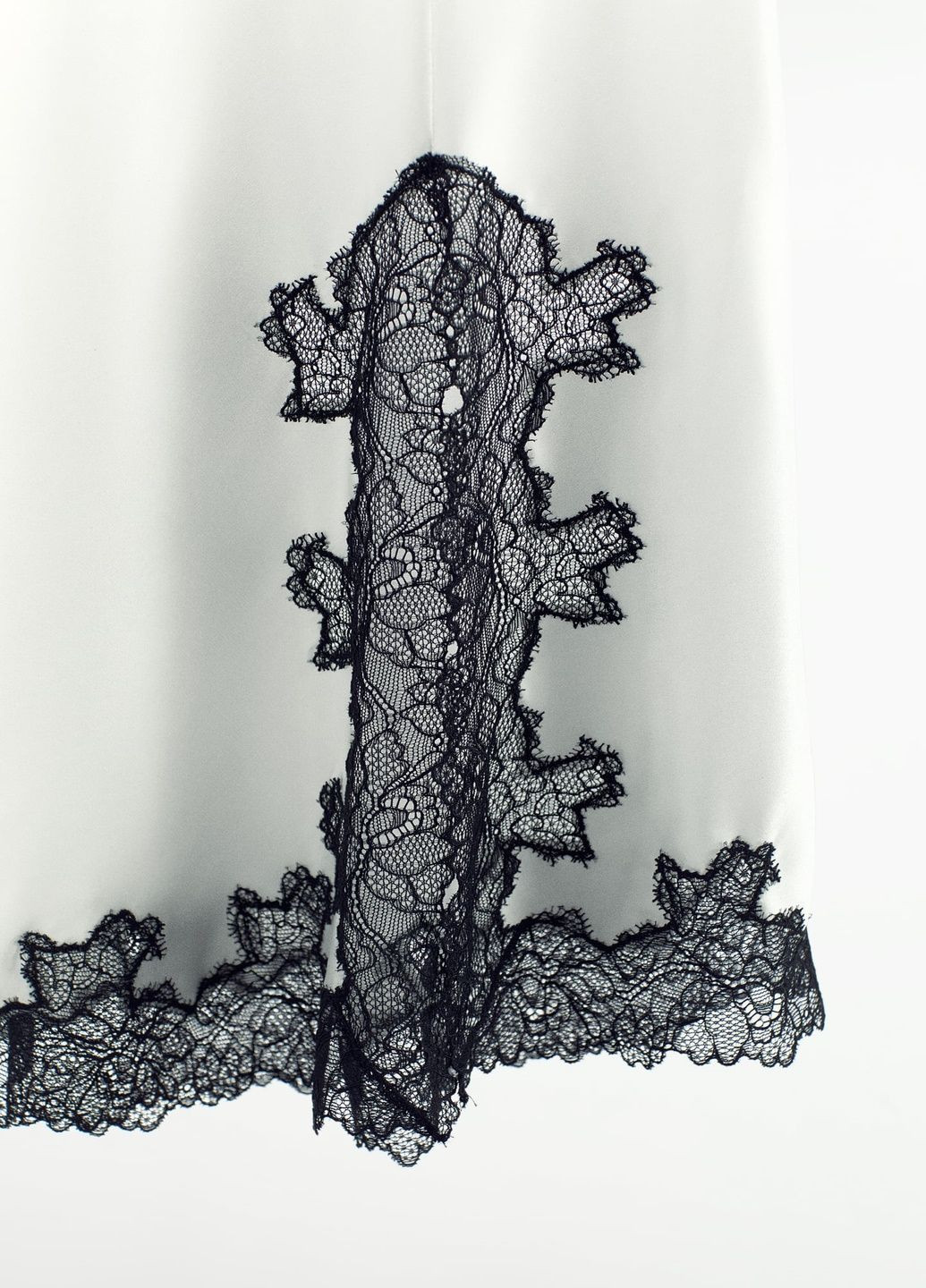 Черно-белая домашний цветочной расцветки юбка Zara