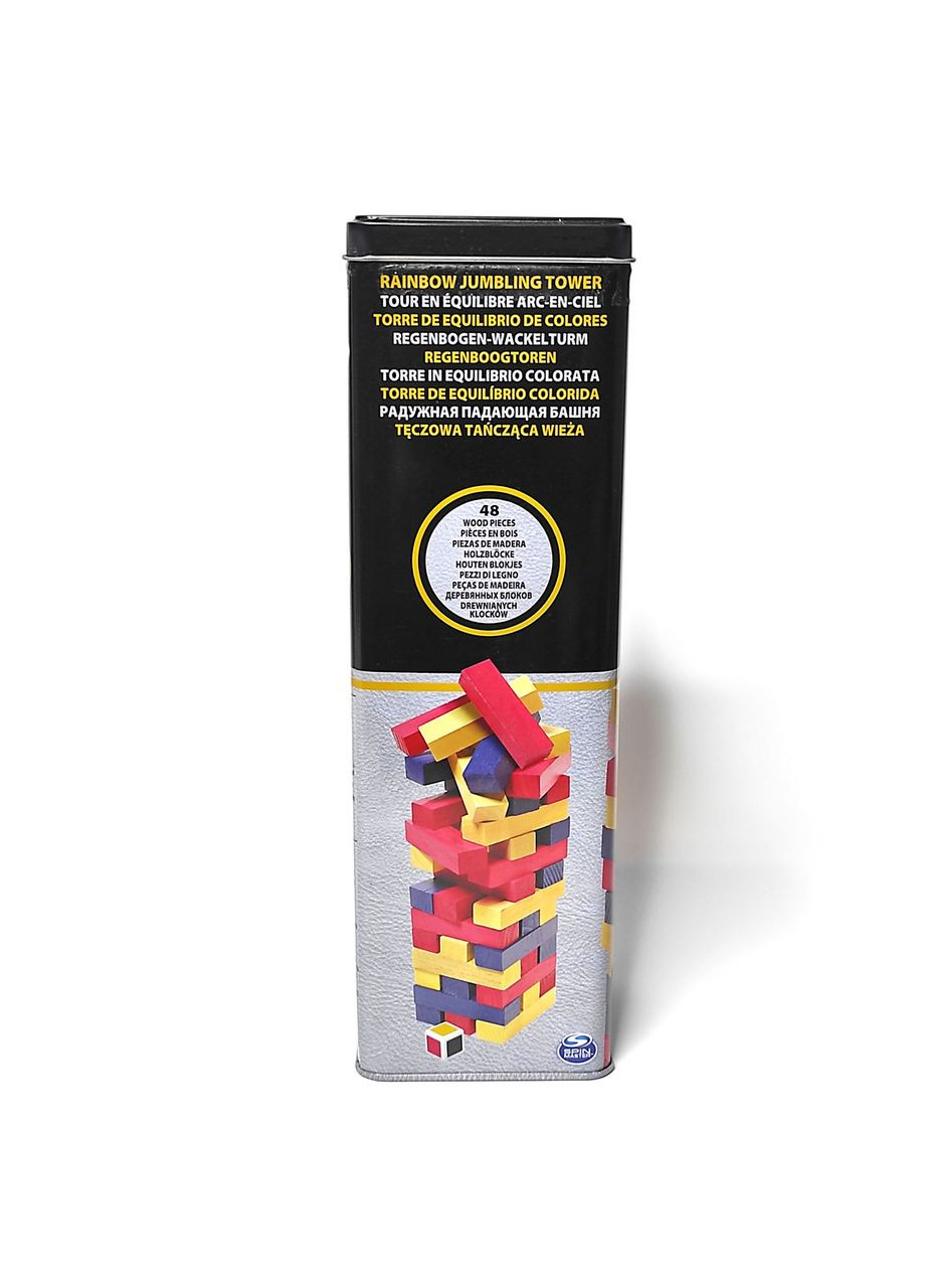 Настільна гра Джанга кольорова Вежа що падає (SM98365) Spin Master (308794537)