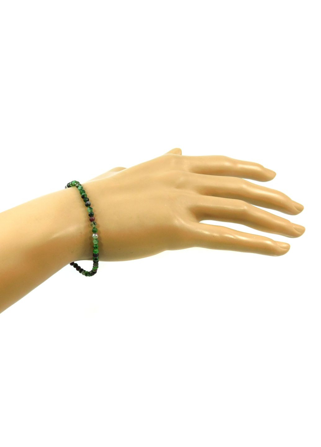 Браслет Циозит 3 мм грань, серебро 15 Fursa fashion (322316095)