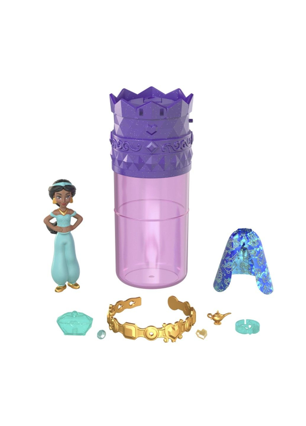 Набір мініляльки Сюрприз Королівських Кольорів серія Добро і Зло (HXH16) DISNEY PRINCESS (335401183)