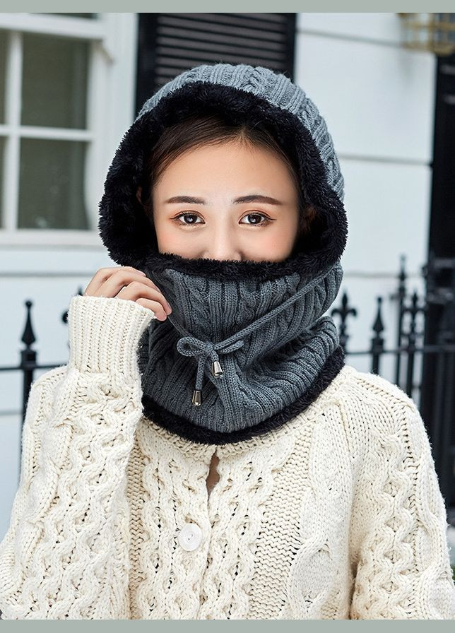 Шапка Teburya багатофункціональна Сіра (104062) No Brand (329443943)